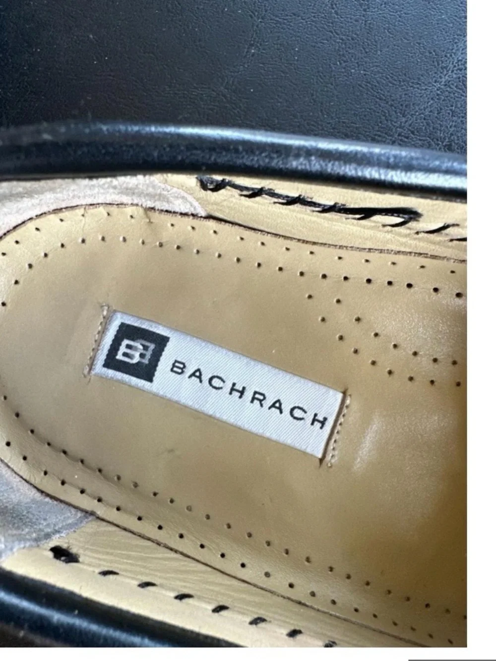Bachrach woven leather